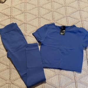 H&M Vibrant Blue Top